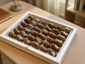 علبة مجدول شوكليت بالمكسرات 36ق